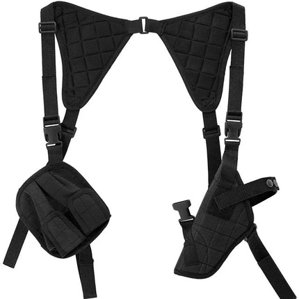 Zwarte Holster Schouder van Widmann koop je bij Partywinkel