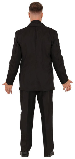 Zwarte Kostuum Heren - Partywinkel - 8434077863053