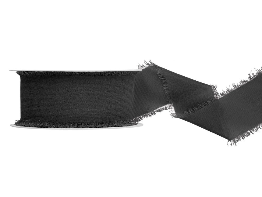 Zwarte Lint 10m van Partydeco koop je bij Partywinkel