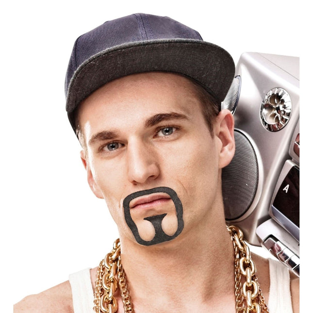 Zwarte Nep Baard van Widmann koop je bij Partywinkel