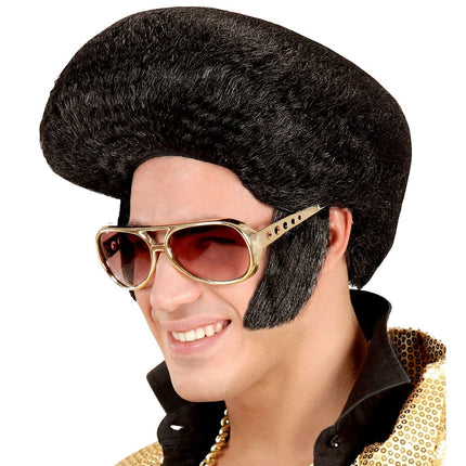 Zwarte Nep Bakkebaarden van Widmann koop je bij Partywinkel