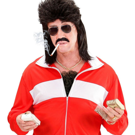 Zwarte Nep Borsthaar van Widmann koop je bij Partywinkel