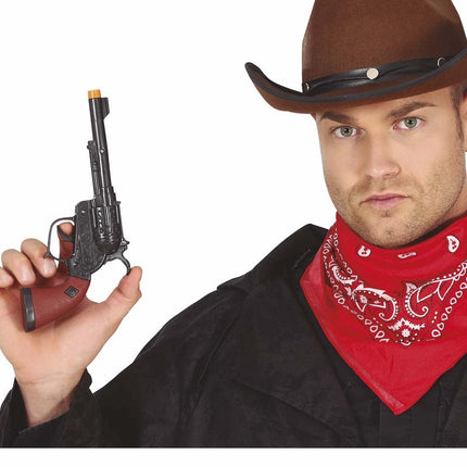 Zwarte Nep Geweer 20cm van Fiestas Guirca koop je bij Partywinkel