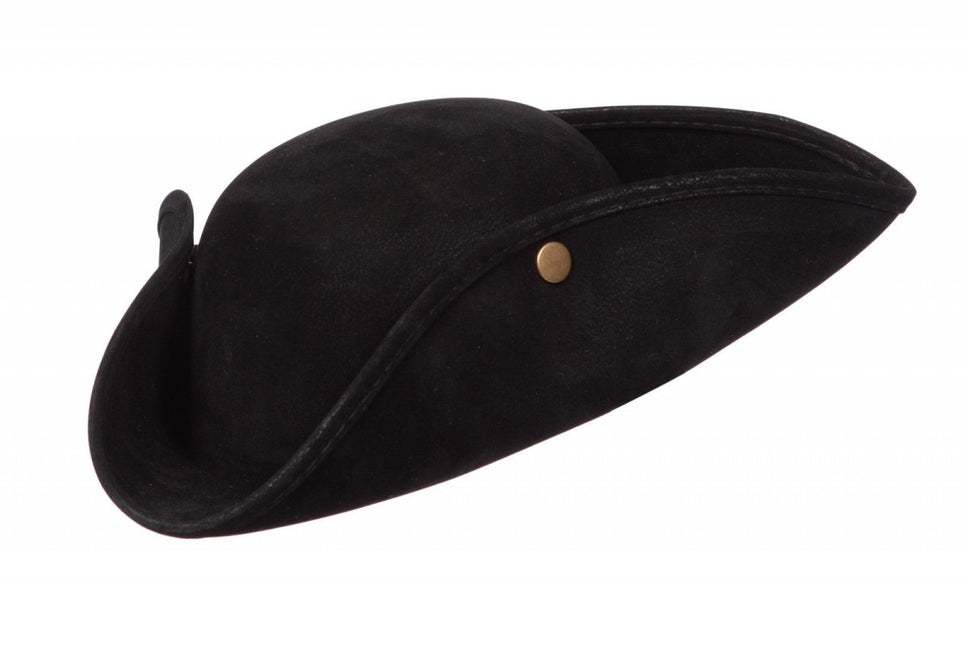 Zwarte Piraten Hoed Drukknopen van Wilbers & Wilbers koop je bij Partywinkel