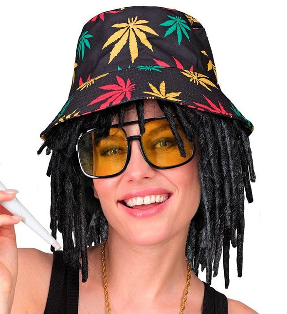 Zwarte Pruik Dreadlocks van Widmann koop je bij Partywinkel